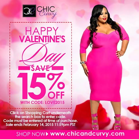 Chic And Curvy Valentines Day Sale