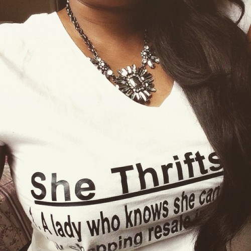she thrifts