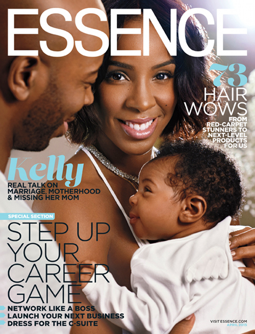 Kelly Rowland & Family For Essence Magazine