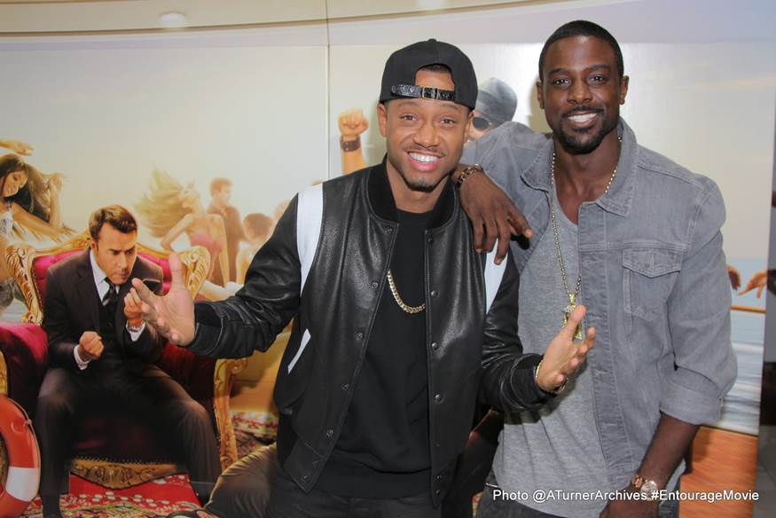 Terrence J, Lance Gross & More Attend ‘Entourage’ “KICK IT” Event in L.A.