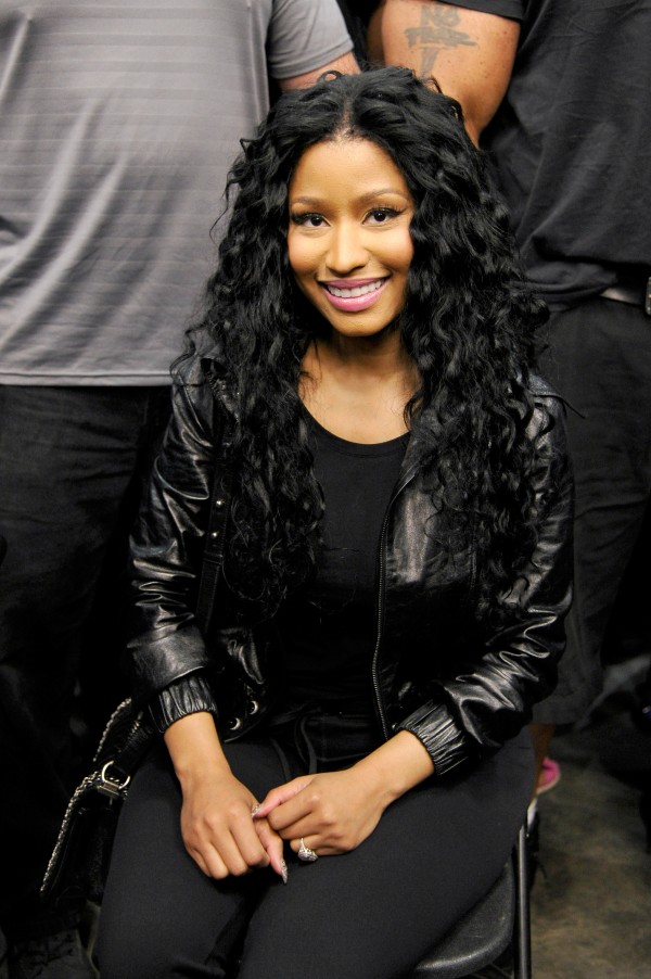 LOS ANGELES, CA - JUNE 27:  Recording artist Nicki Minaj attends the Sprite celebrity basketball game during the 2015 BET Experience at the Los Angeles Convention Center on June 27, 2015 in Los Angeles, California.  (Photo by John Sciulli/BET/Getty Images for BET)