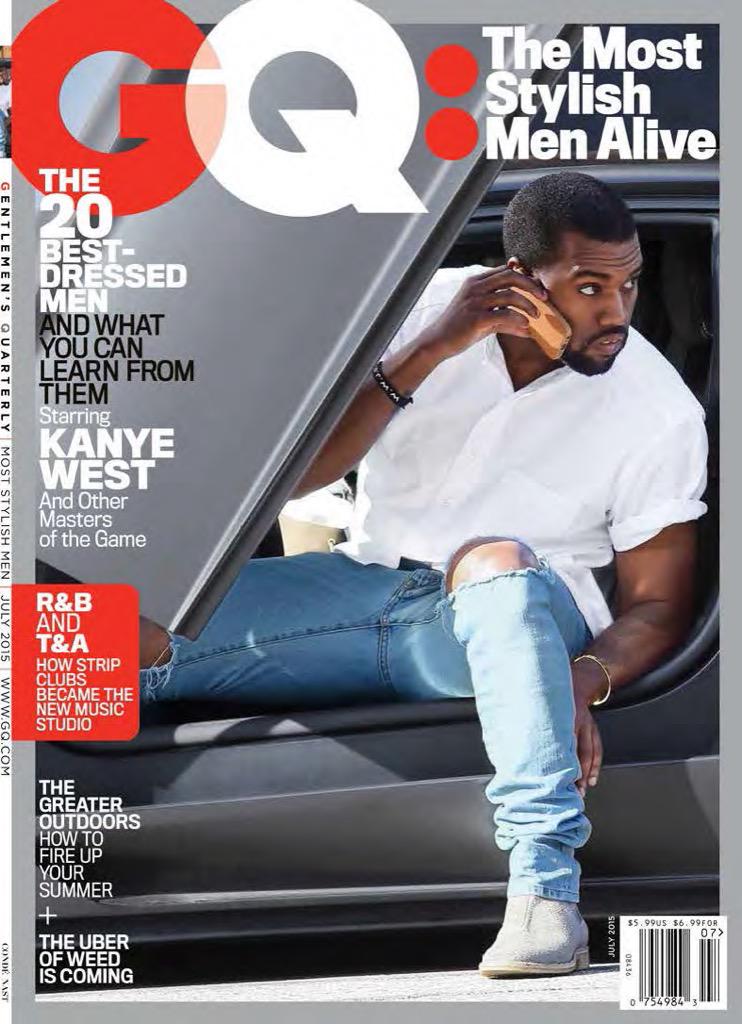 Kanye West For GQ Magazine