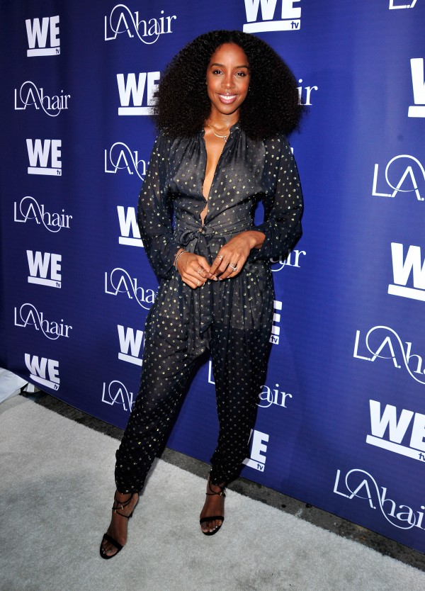 HOLLYWOOD, CA - JULY 14:  Recording artist Kelly Rowland attends the WE tv's LA Hair Season 4 Premiere Party at Avalon on July 14, 2015 in Hollywood, California.  (Photo by Jerod Harris/Getty Images for WE tv)