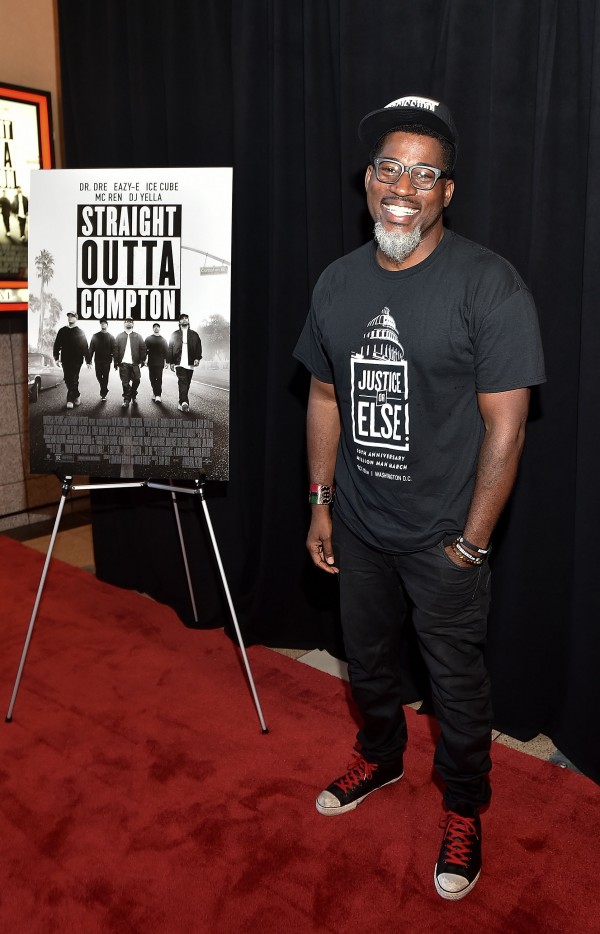 ATLANTA, GA - JULY 24:  Rapper David Banner attends "Straight Outta Compton" VIP screening with director/producer F. Gary Gray, producer Ice Cube, executive producer Will Packer and cast members at Regal Atlantic Station on July 24, 2015 in Atlanta, Georgia.  (Photo by Paras Griffin/Getty Images for Universal Pictures)