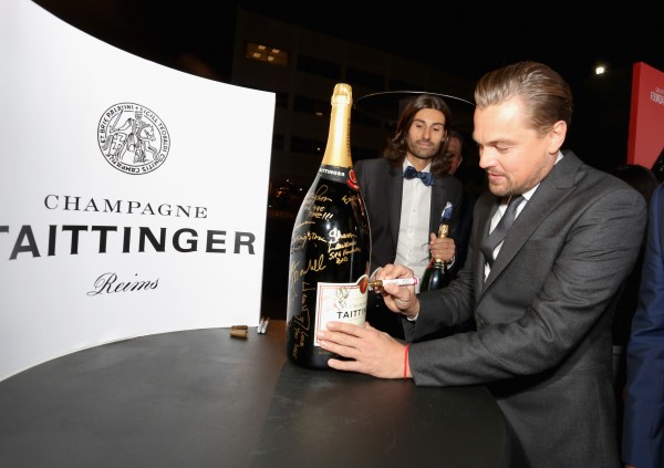 BEVERLY HILLS, CA - NOVEMBER 05: Honoree Leonardo DiCaprio attends the Screen Actors Guild Foundation 30th Anniversary Celebration, with Champagne Taittinger, at Wallis Annenberg Center for the Performing Arts on November 5, 2015 in Beverly Hills, California. (Photo by Rachel Murray/Getty Images for Champagne Taittinger)