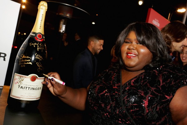 BEVERLY HILLS, CA - NOVEMBER 05: Actress Gabourey Sidibe attends the Screen Actors Guild Foundation 30th Anniversary Celebration, with Champagne Taittinger, at Wallis Annenberg Center for the Performing Arts on November 5, 2015 in Beverly Hills, California. (Photo by Rachel Murray/Getty Images for Champagne Taittinger)