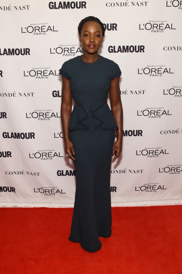 NEW YORK, NY - NOVEMBER 09: Actress Lupita Nyong'o attends 2015 Glamour Women Of The Year Awards at Carnegie Hall on November 9, 2015 in New York City. (Photo by Larry Busacca/Getty Images for Glamour) *** Local Caption *** Lupita Nyong'o