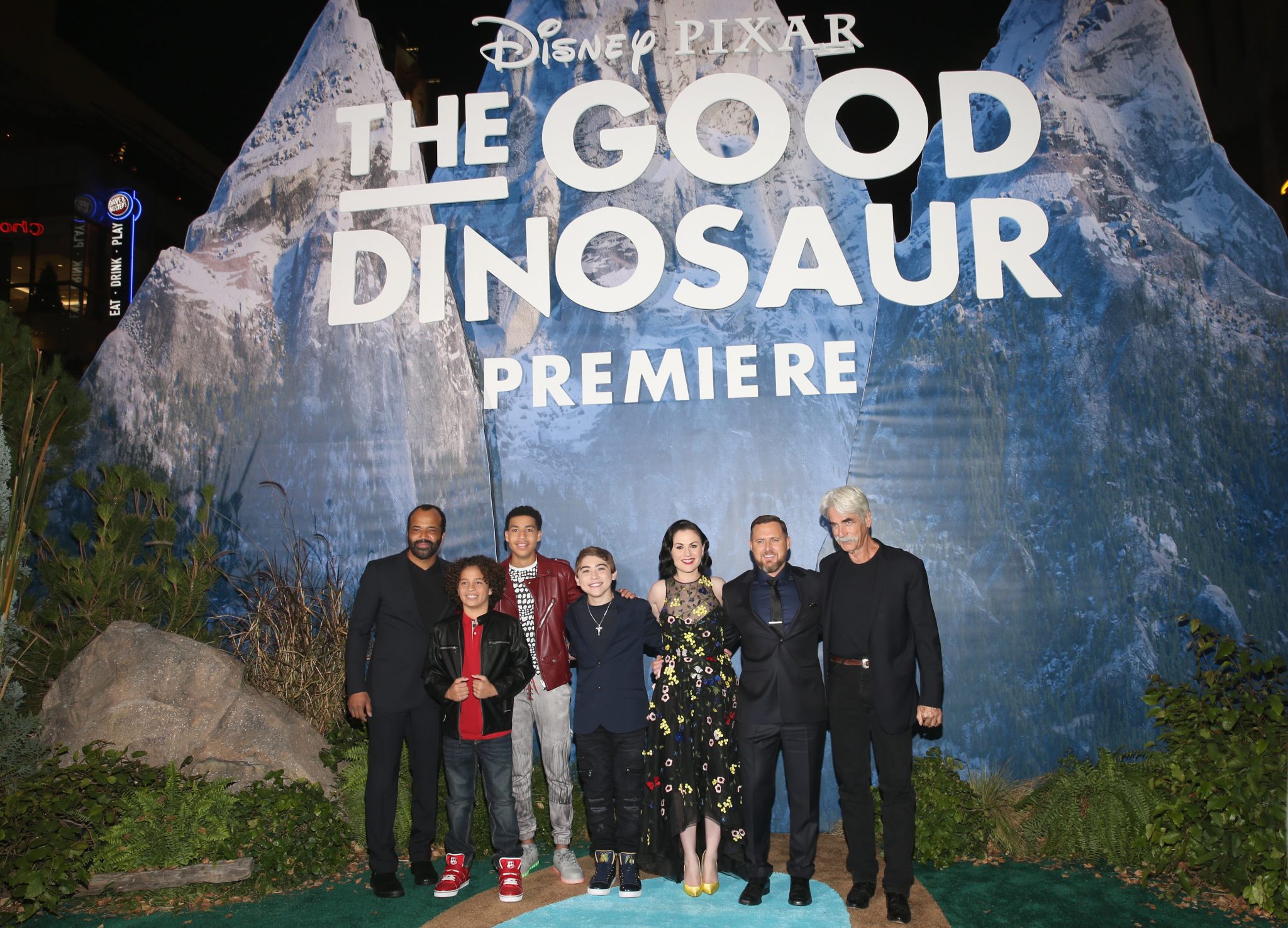Red Carpet Arrivals: Disney Pixar The Good Dinosaur Premiere