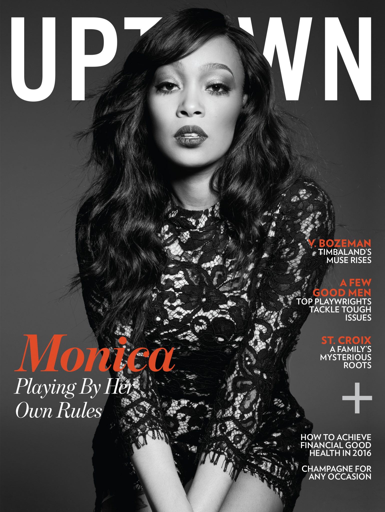 Monica For ‘Uptown’ Magazine