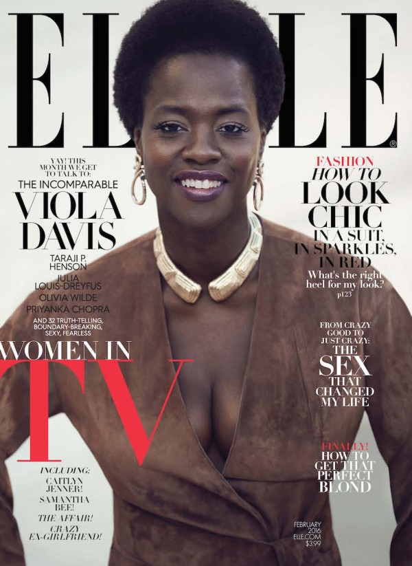Viola Davis elle 2016