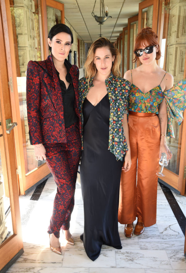 M.A.C Cosmetics Zac Posen Luncheon At the Ennis House Hosted By Karen Buglisi Weiler, Demi Moore & Jacqui Getty
