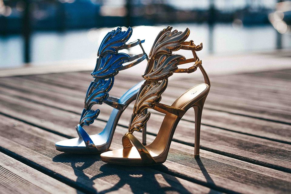 The Making Of A Pair of Giuseppe Zanotti ‘Cruel’ Crystal Sandals