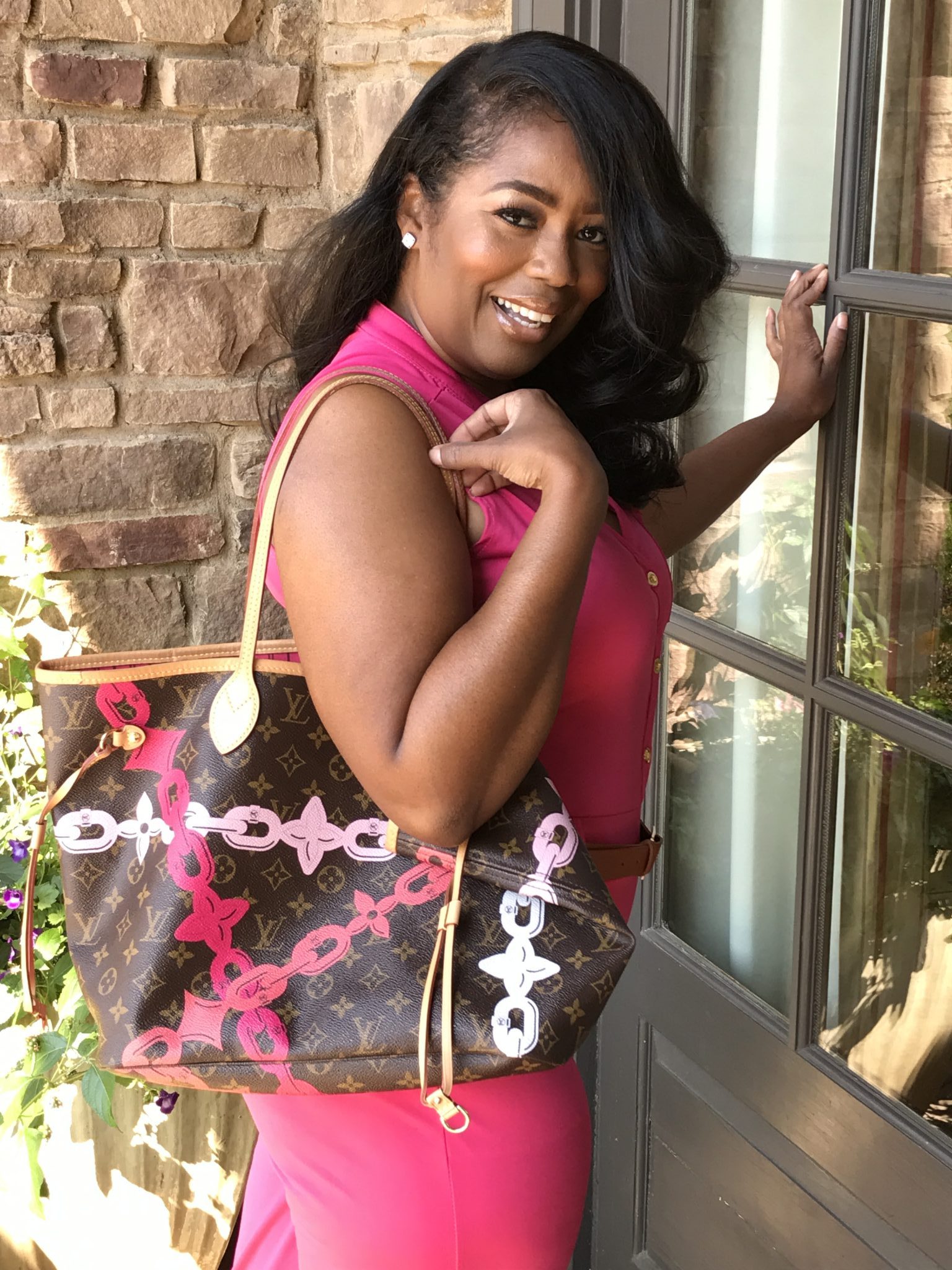My Style: Hot Pink Jumpsuit - Talking With Tami