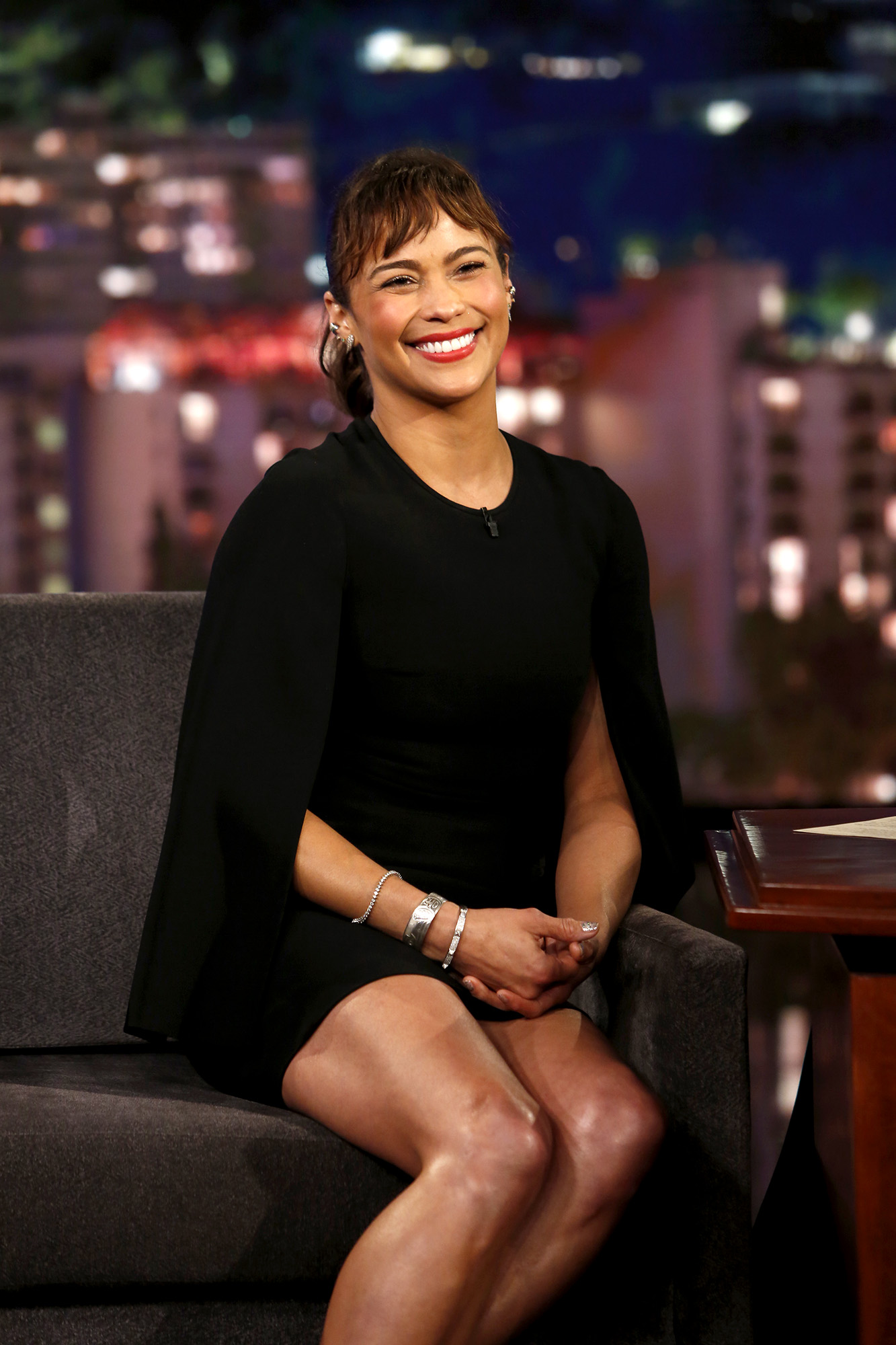 In Case You Missed It: Paula Patton On Jimmy Kimmel Live! - Talking