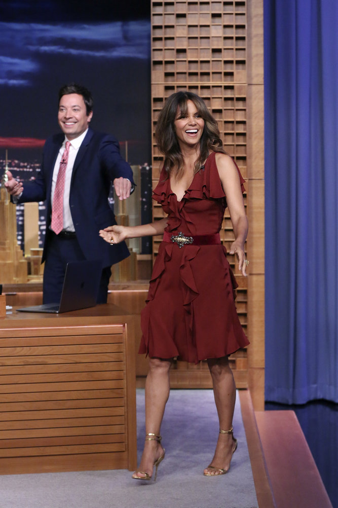 Wardrobe Breakdown: Halle Berry On The Tonight Show With Jimmy Fallon