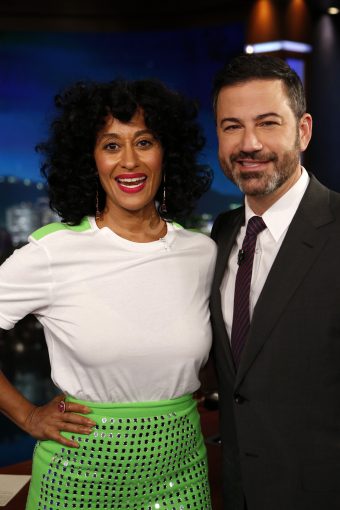 In Case You Missed It: Tracee Ellis Ross On Jimmy Kimmel Live - Talking