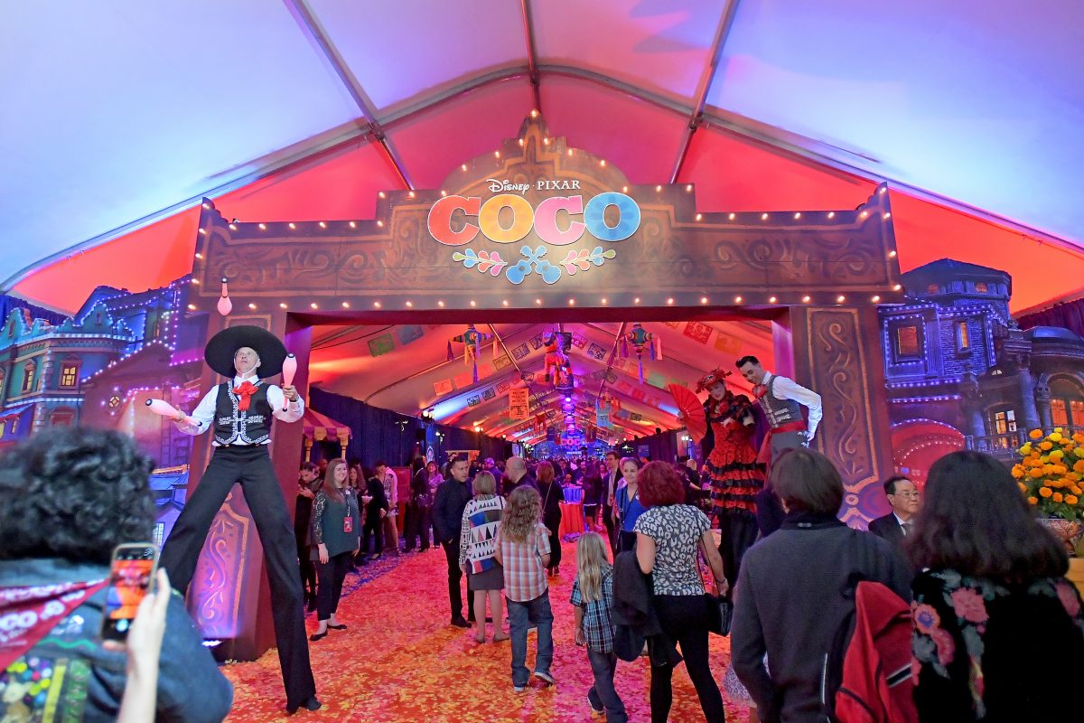 World Premiere Of DisneyPixar s "Coco" Talking With Tami