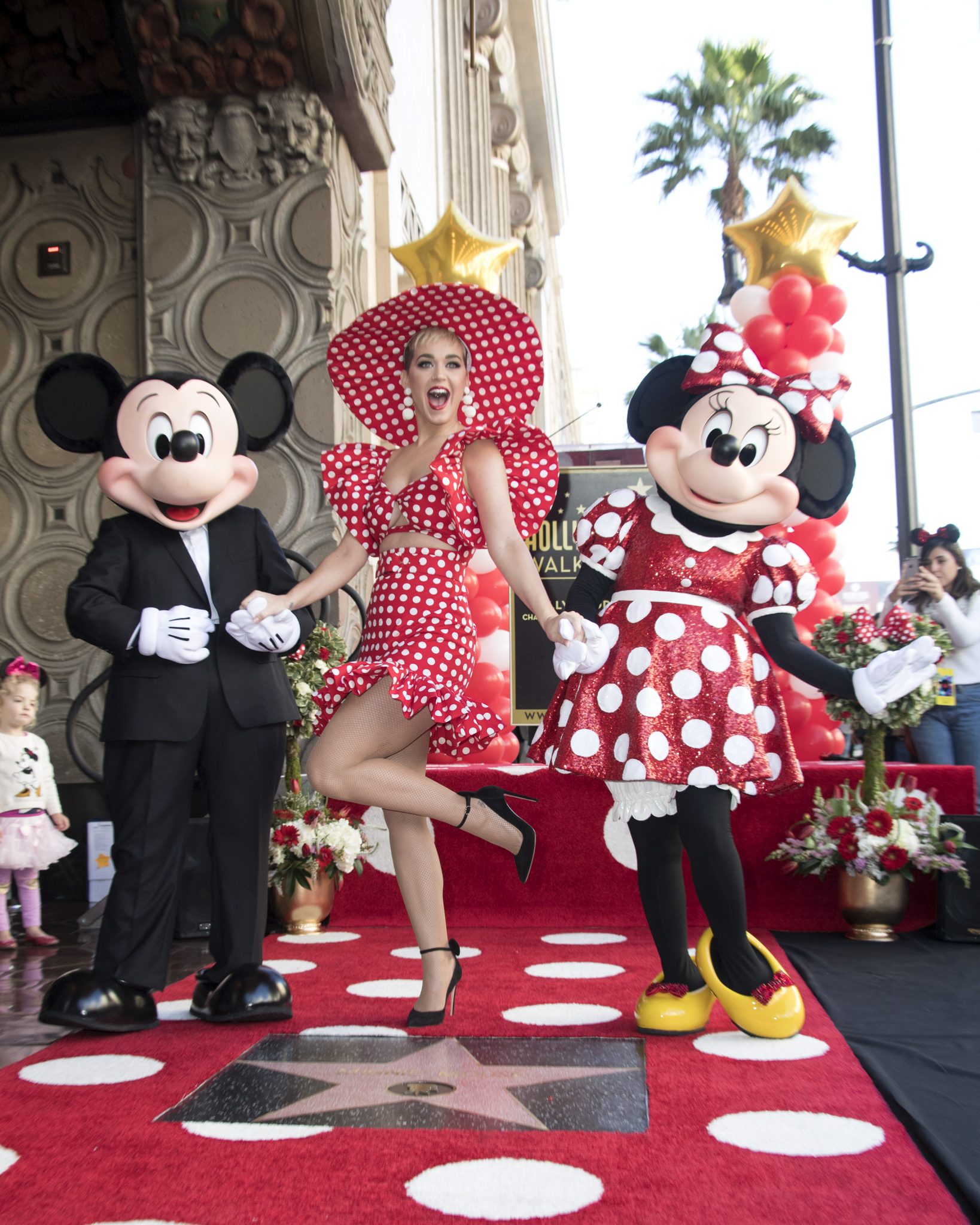 Minnie Mouse Receives A Star On The Hollywood Walk Of Fame