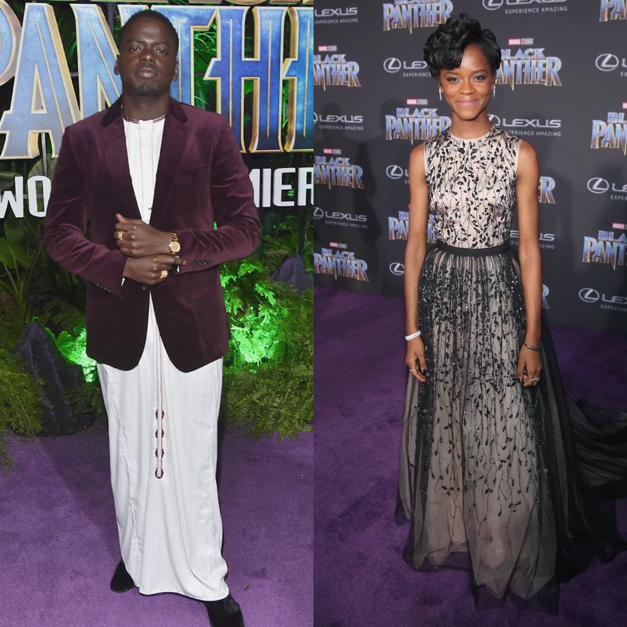 Round Table Discussion With Daniel Kaluuya & Letitia Wright From Black Panther
