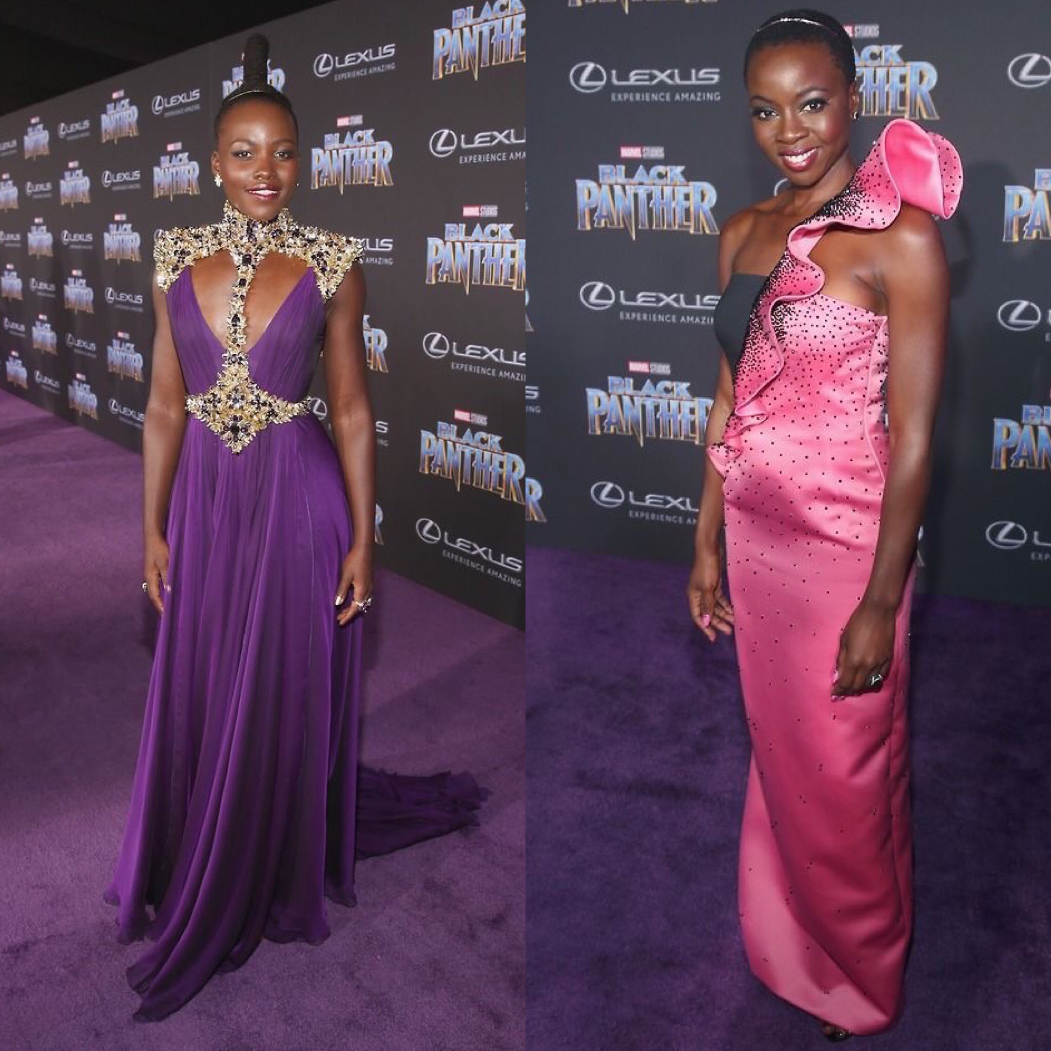 Round Table Discussion With Lupita Nyong’o & Danai Gurira From Black Panther