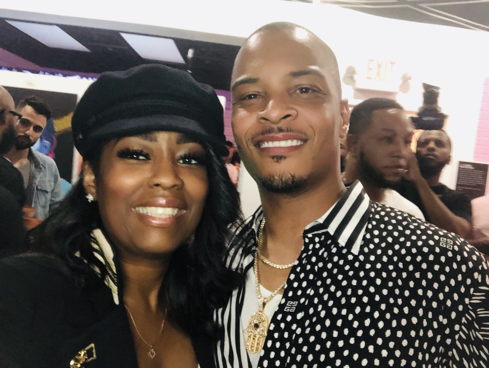 Rapper T.I.’s Private Album Listening Party At Trap Music Museum