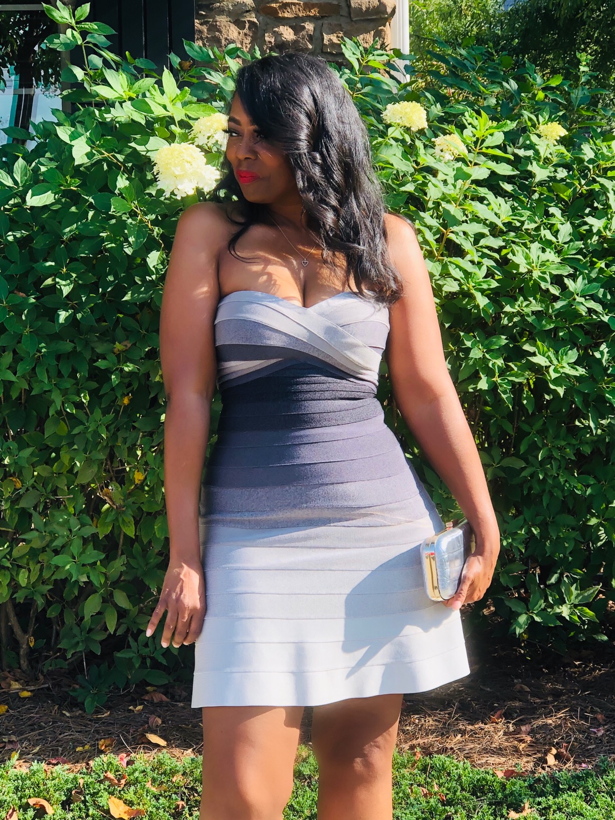 My Style: Herve Leger Shea Ombre Dress
