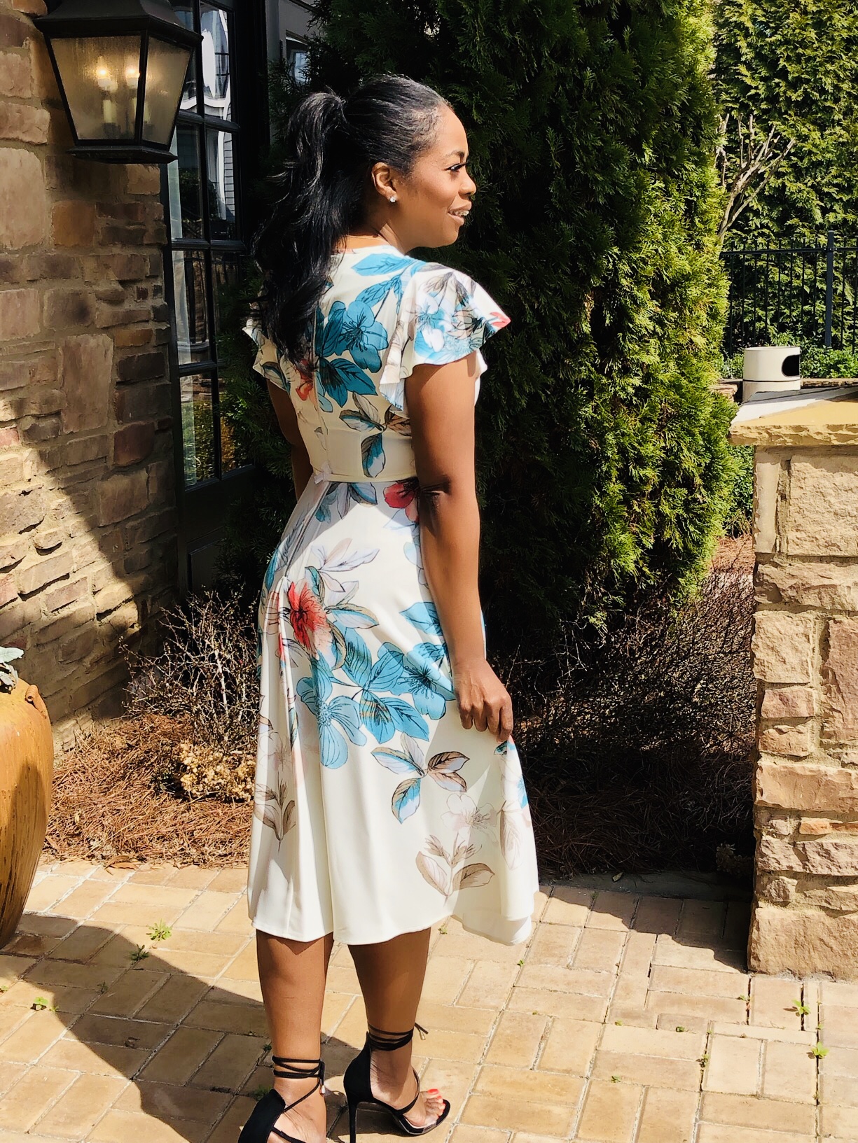 danny & nicole sleeveless floral fit & flare dress Danny & Nicole 27141M main image 0