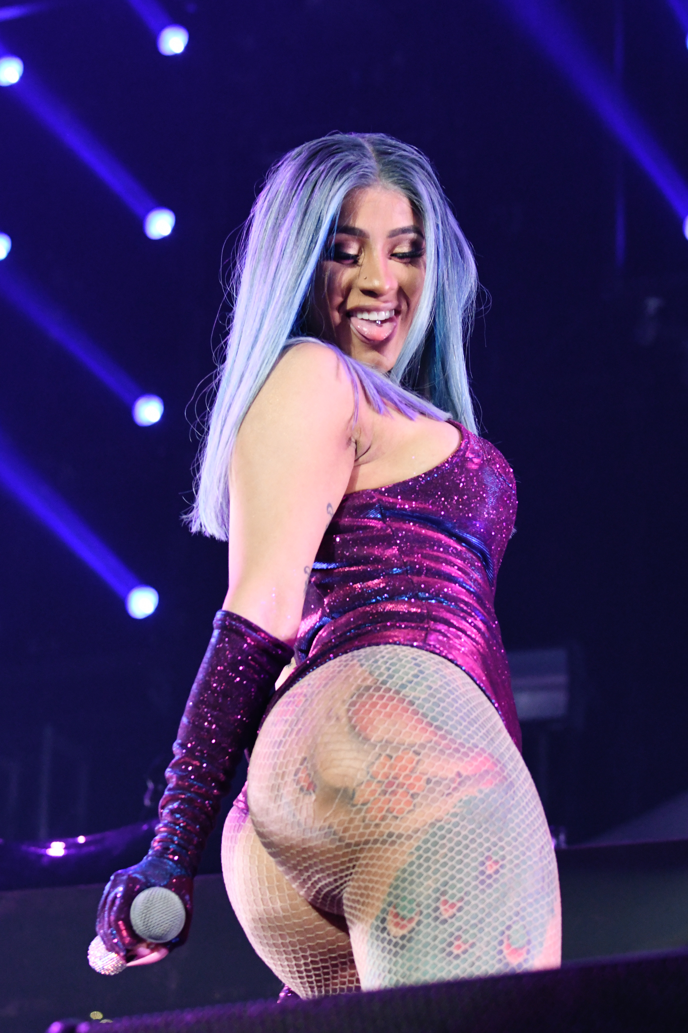 Cardi B Performs At The Staple Center During BET Experience, Wins Album
