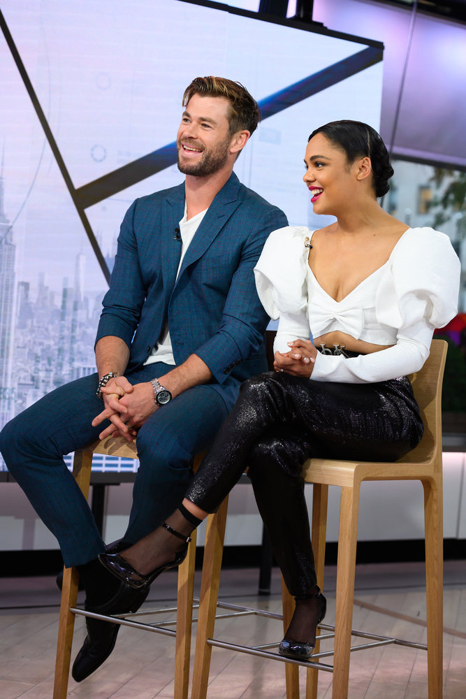 In Case You Missed It: Chris Hemsworth And Tessa Thompson On The Today Show