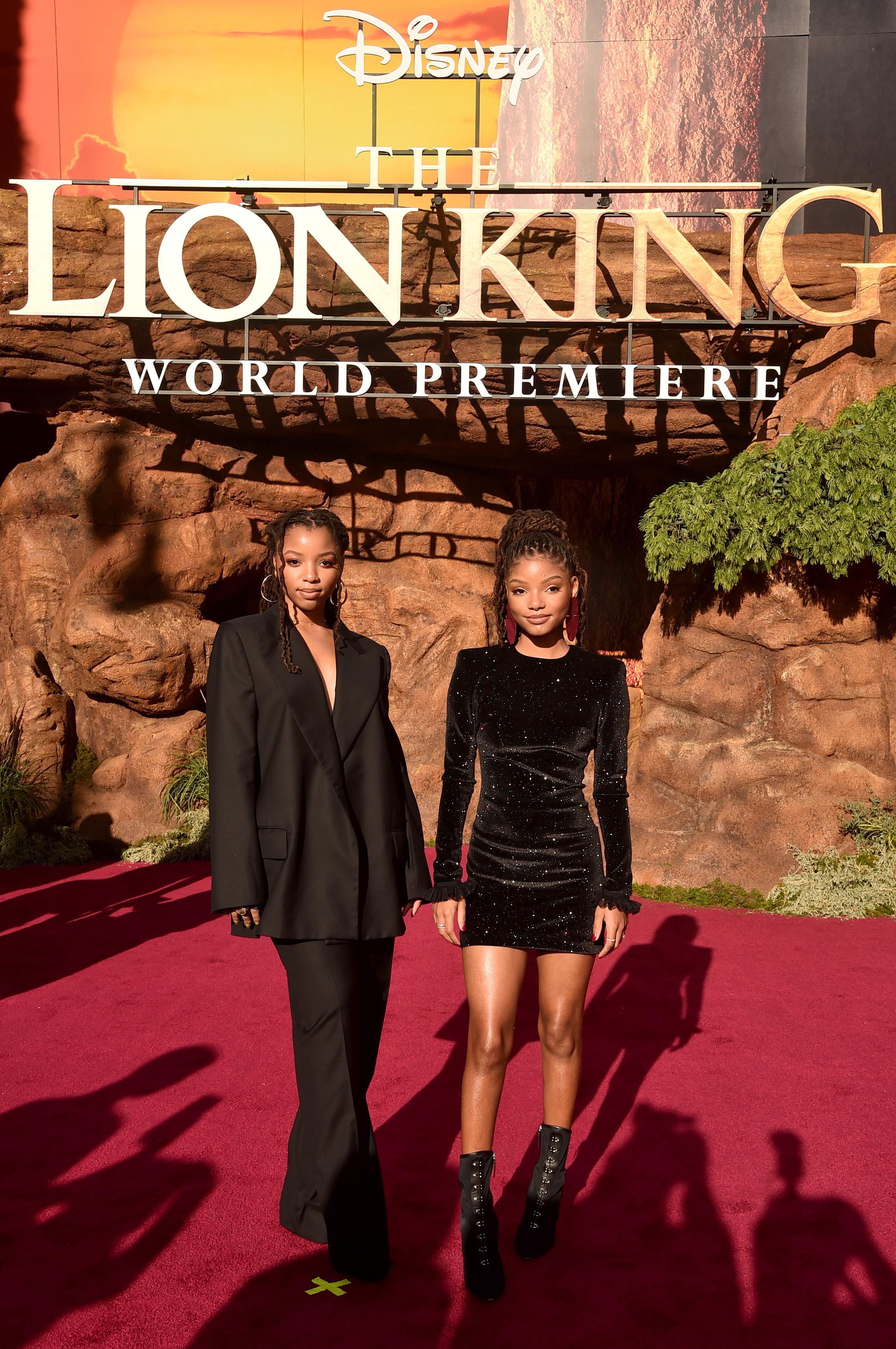 Wardrobe Breakdown: Chloe And Halle Bailey At Lion King World Premiere