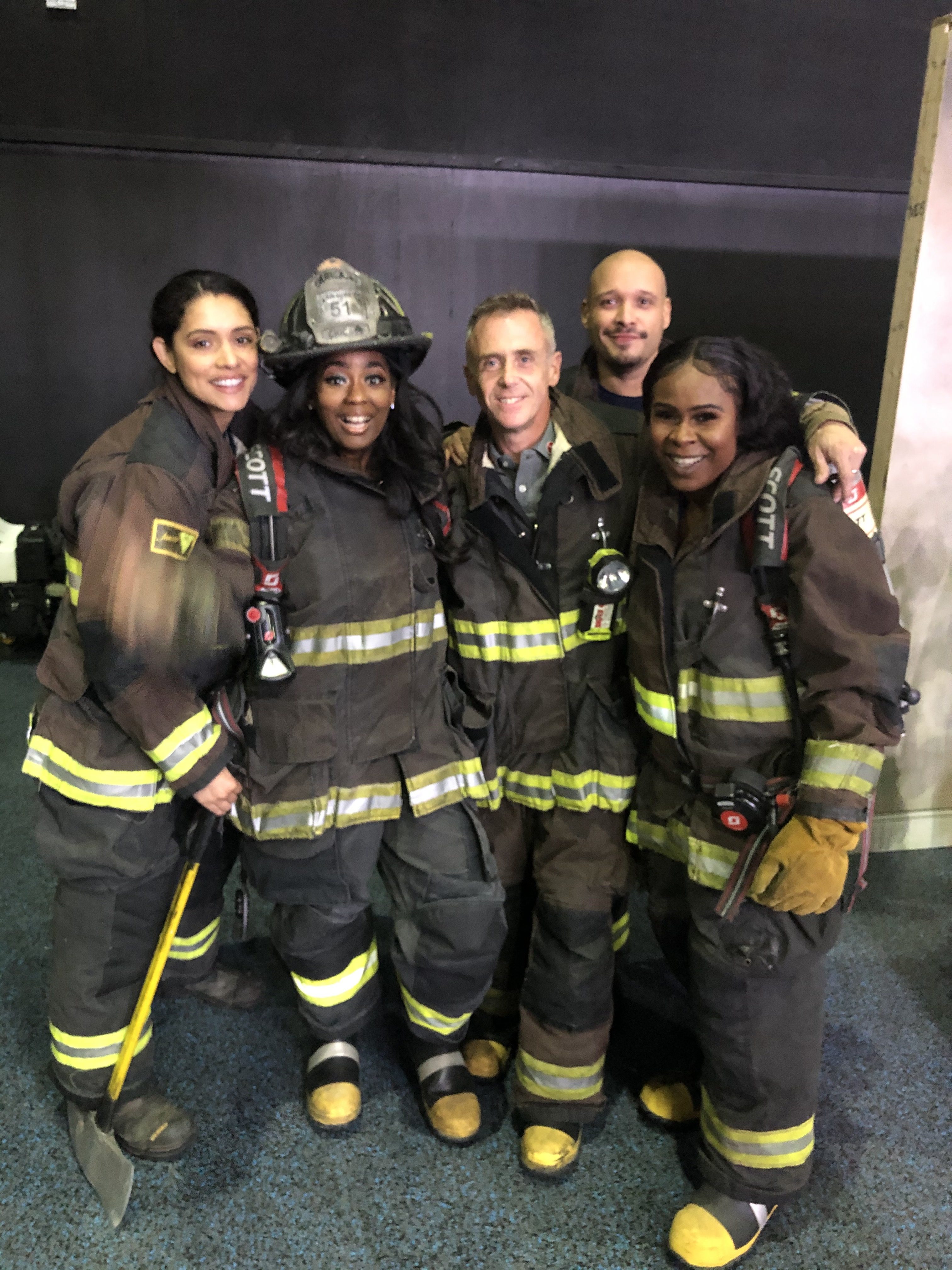 I Spent An Afternoon As A Fireman With The Cast Of Chicago Fire!