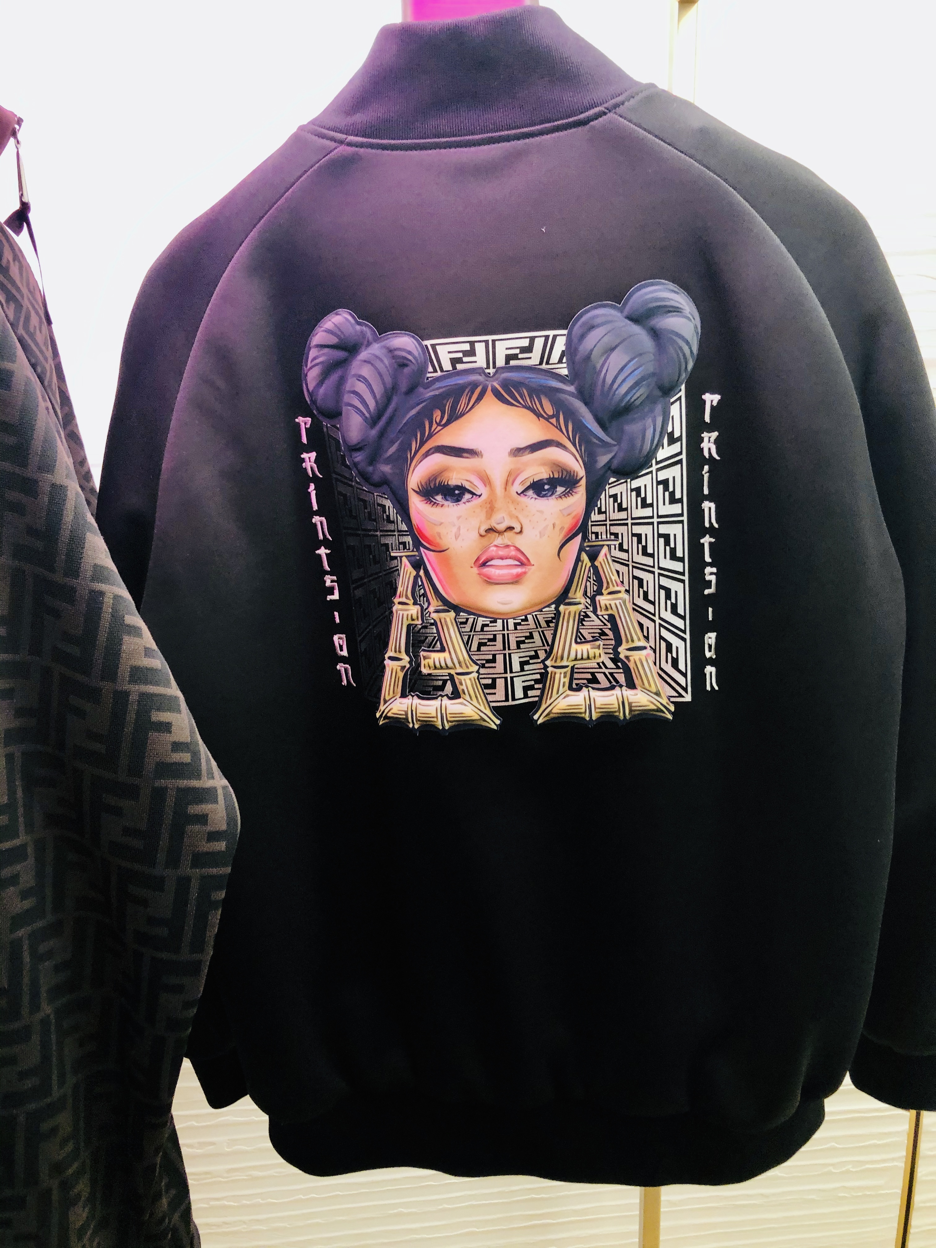 nicki minaj fendi jacket