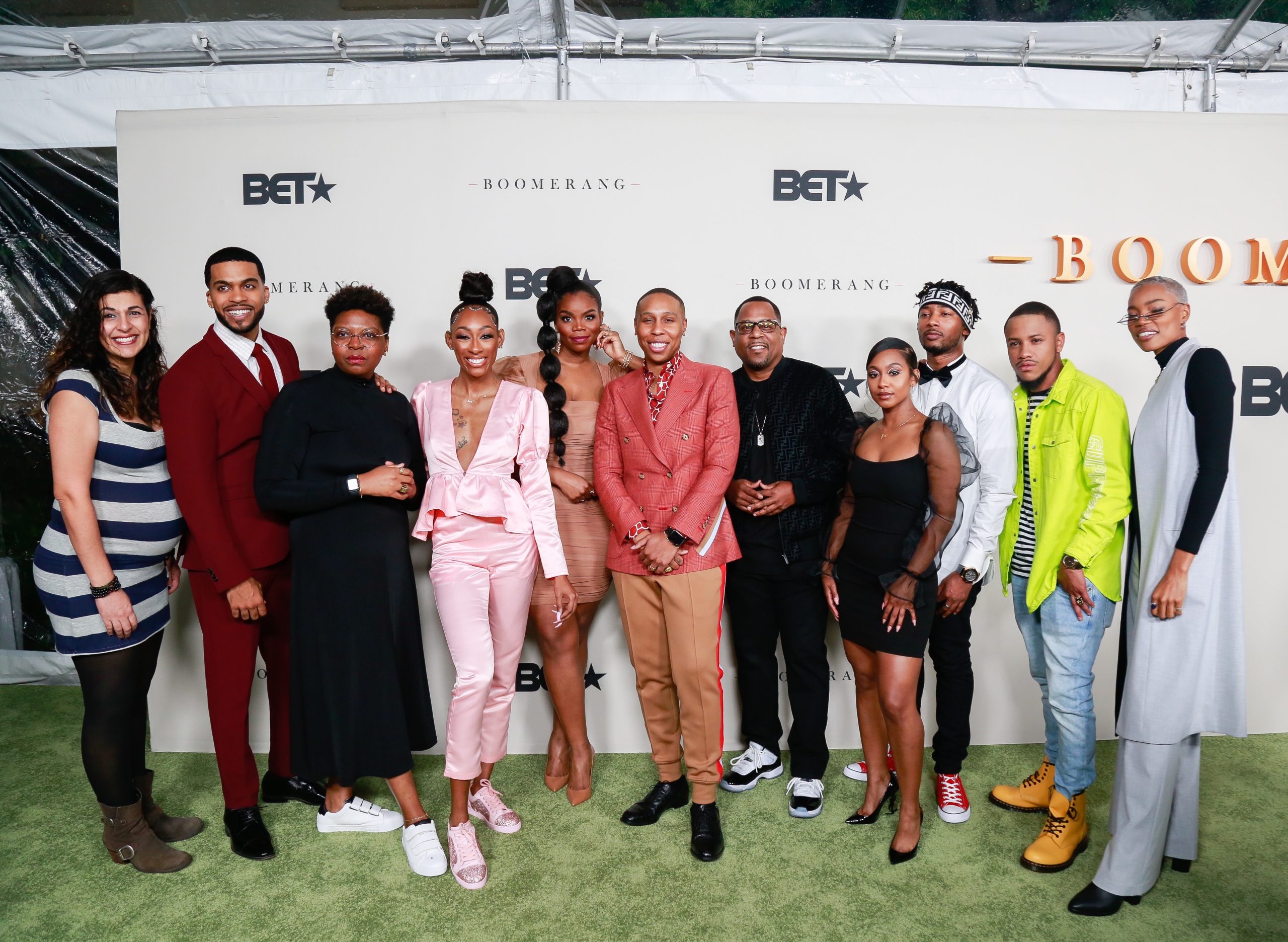 PICS: Lena Waithe, Martin Lawrence,  Lance Gross & More Attend “BOOMERANG” on BET S2 Premiere