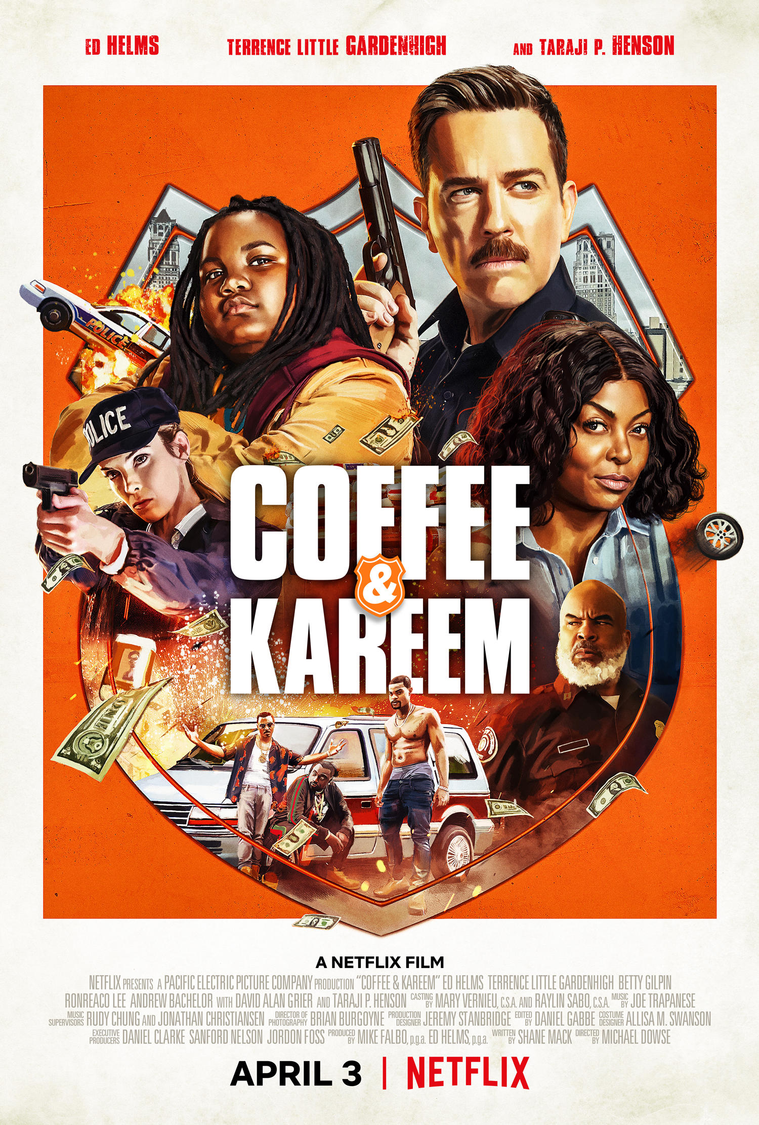New Movie: Netflix Coffee & Kareem Starring Ed Helms, Taraji P. Henson, Terrence Little Gardenhigh
