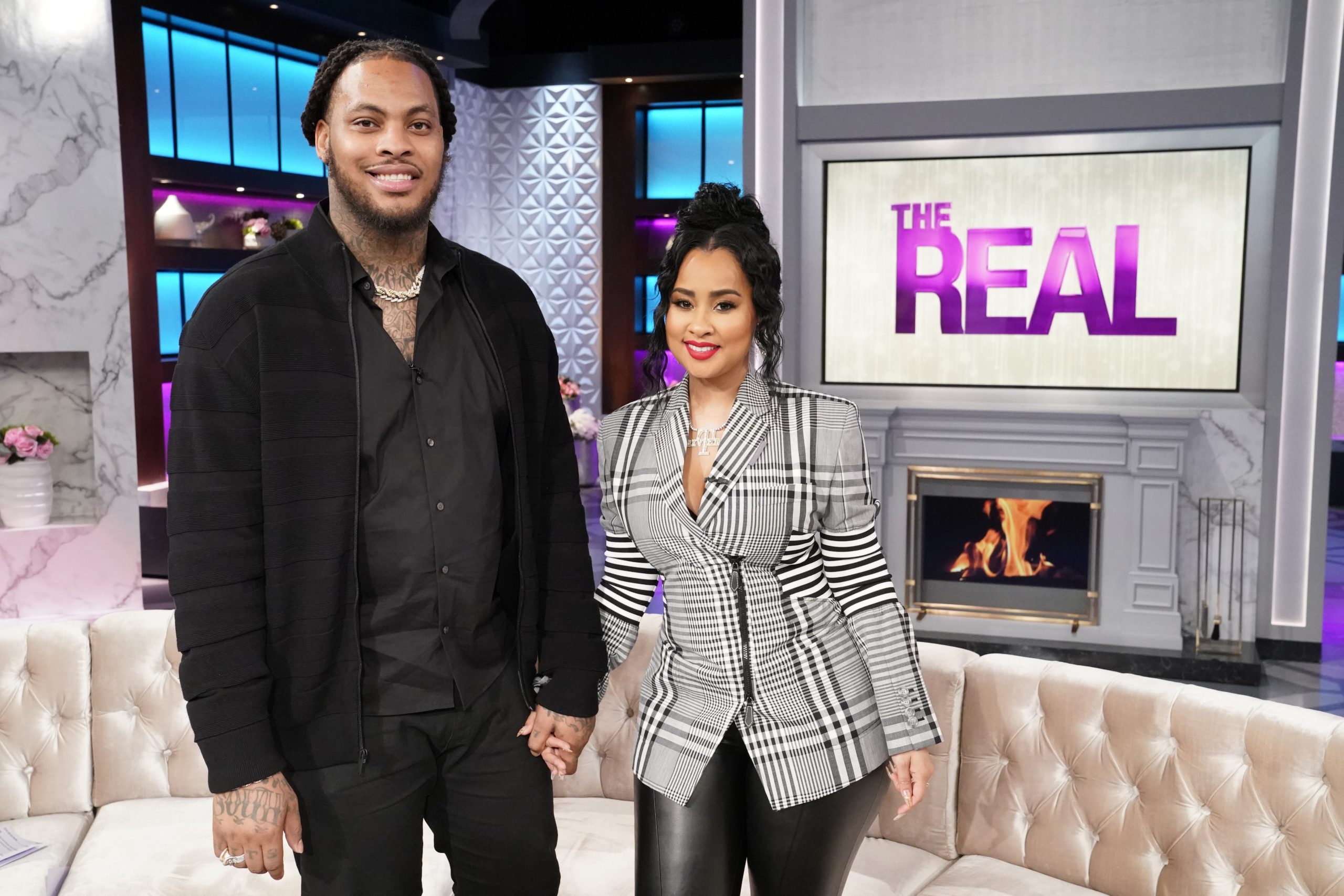 Wacka Flocka And Tammy Rivera Stop By The Real, Waka Wants To Be A Better Example For His Community