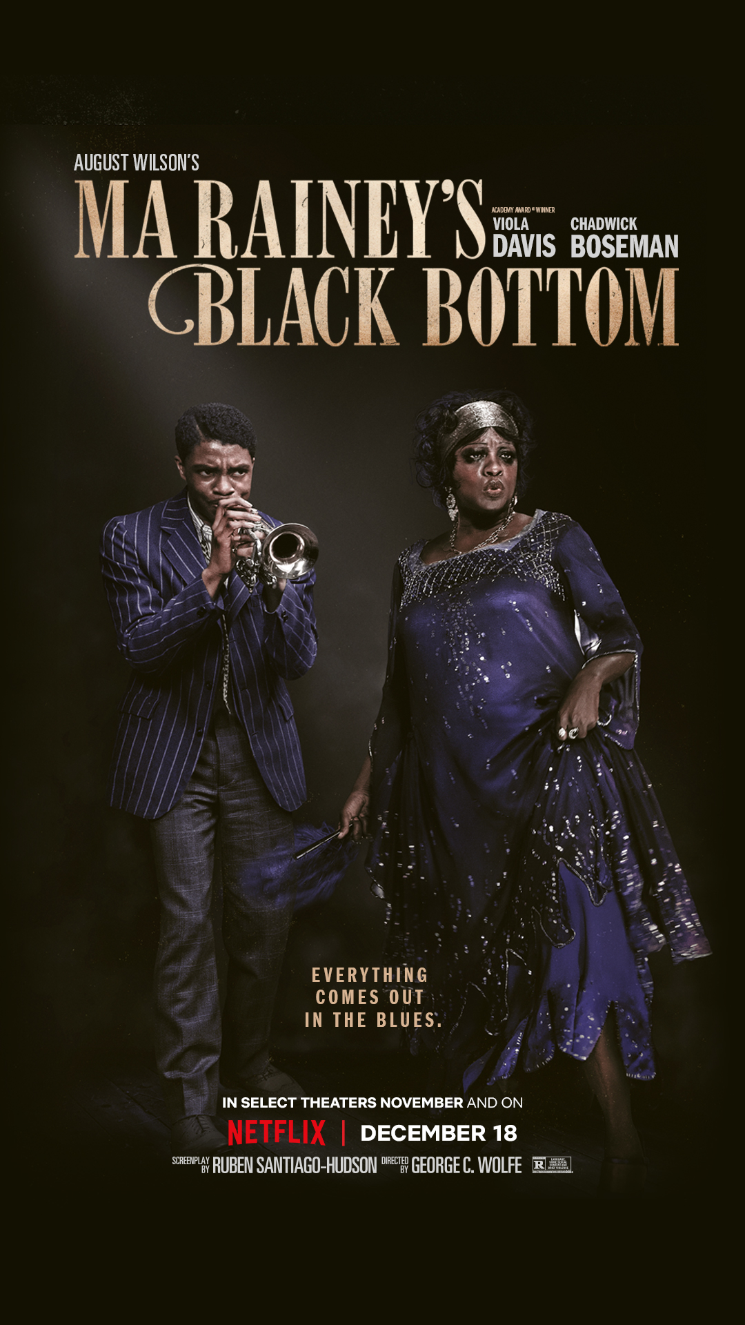 First Look: Viola Davis & Chadwick Boseman in Ma Rainey’s Black Bottom