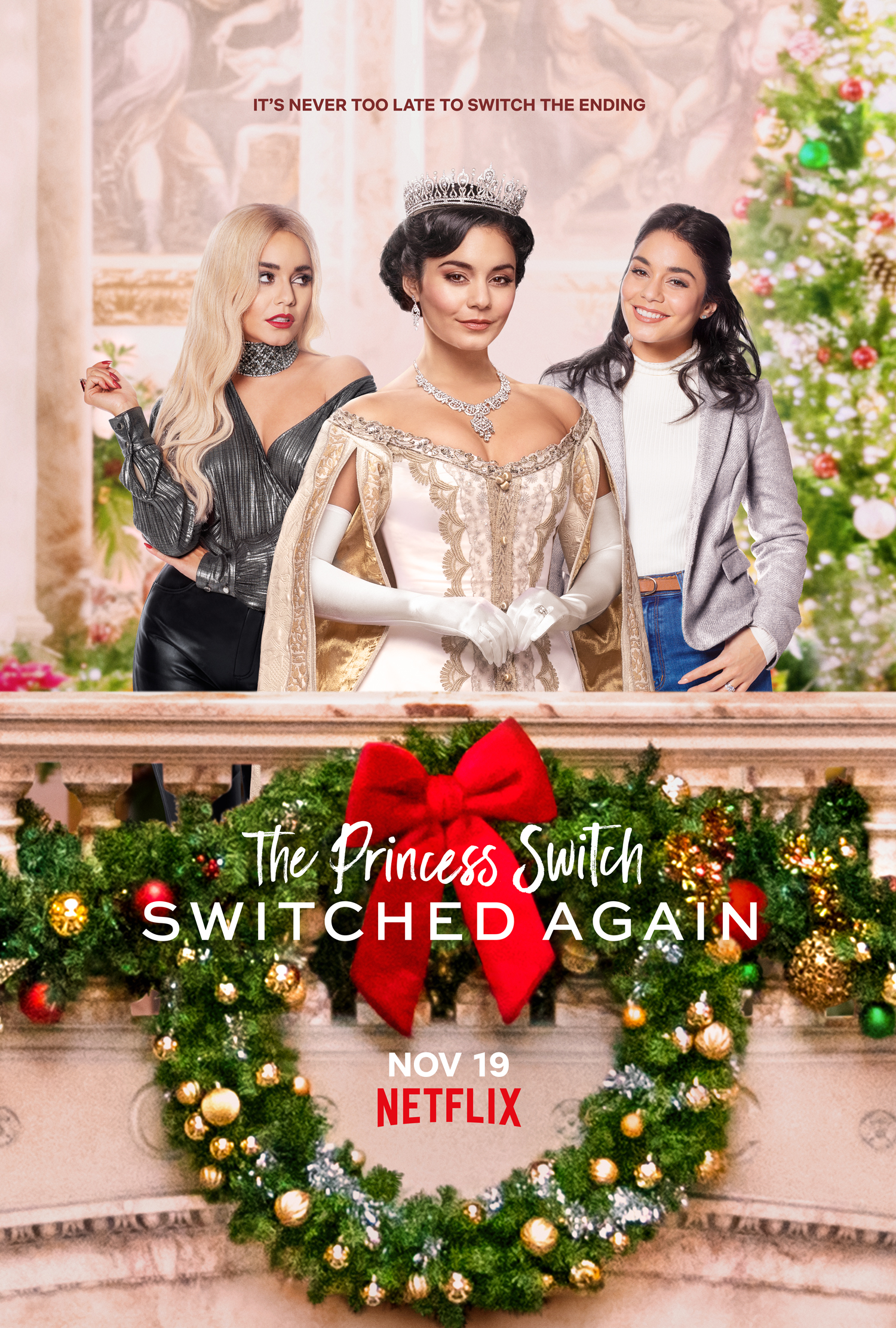 New Movie: The Princess Switch: Switched Again, Starring Vanessa Hudgens