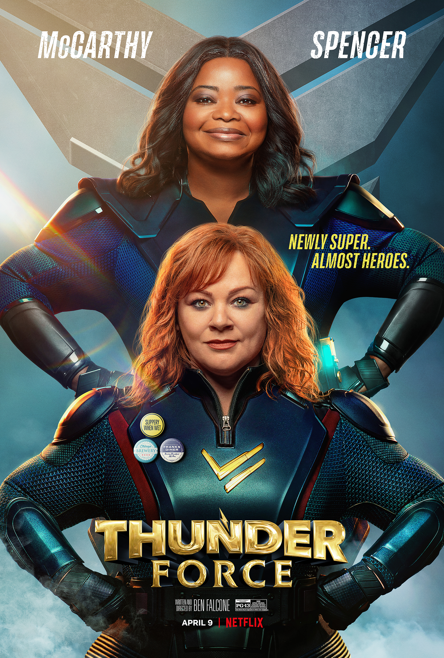 New Movie: Thunder Force Starring Octavia Spencer & Melissa McCarthy