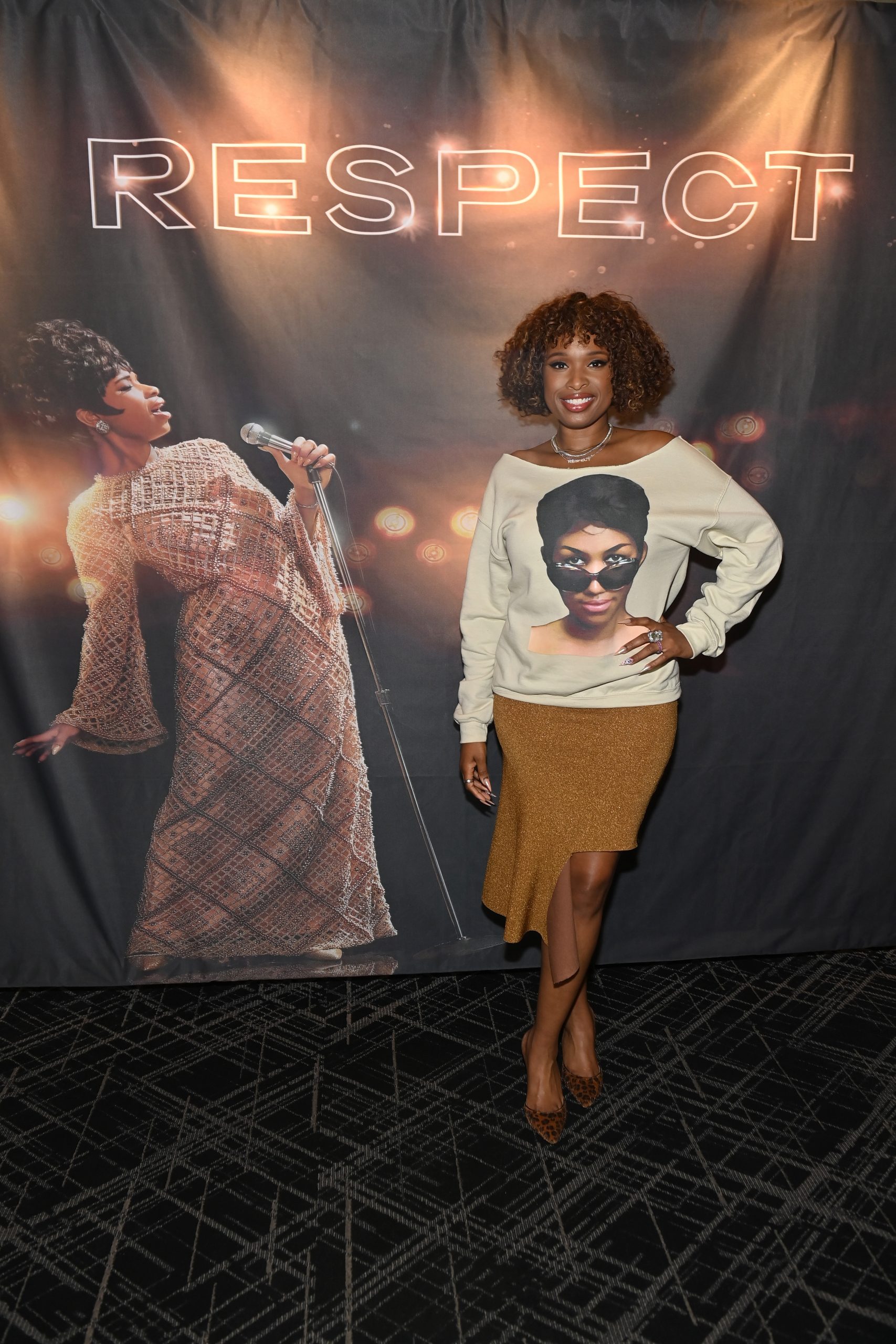 Jennifer Hudson Surprises Fans At A ‘Queens Night Out’ Screening Of Her Movie ‘Respect’ In Atlanta