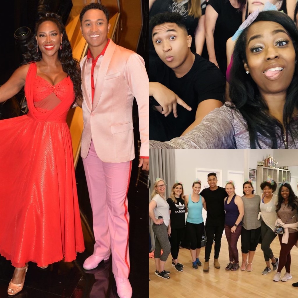 How Cool! Kenya Moore And I Shared The Same Dance Pro, Brian Armstrong