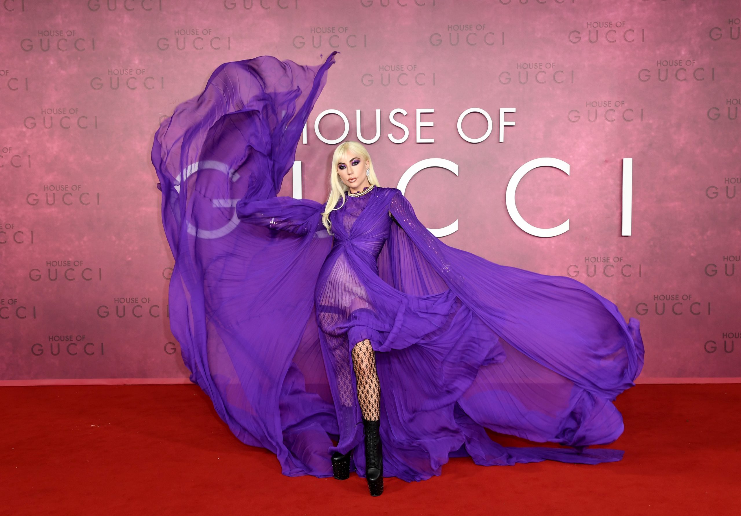 Wardrobe Breakdown: Lady Gaga At ‘House Of Gucci’ Premiere In London