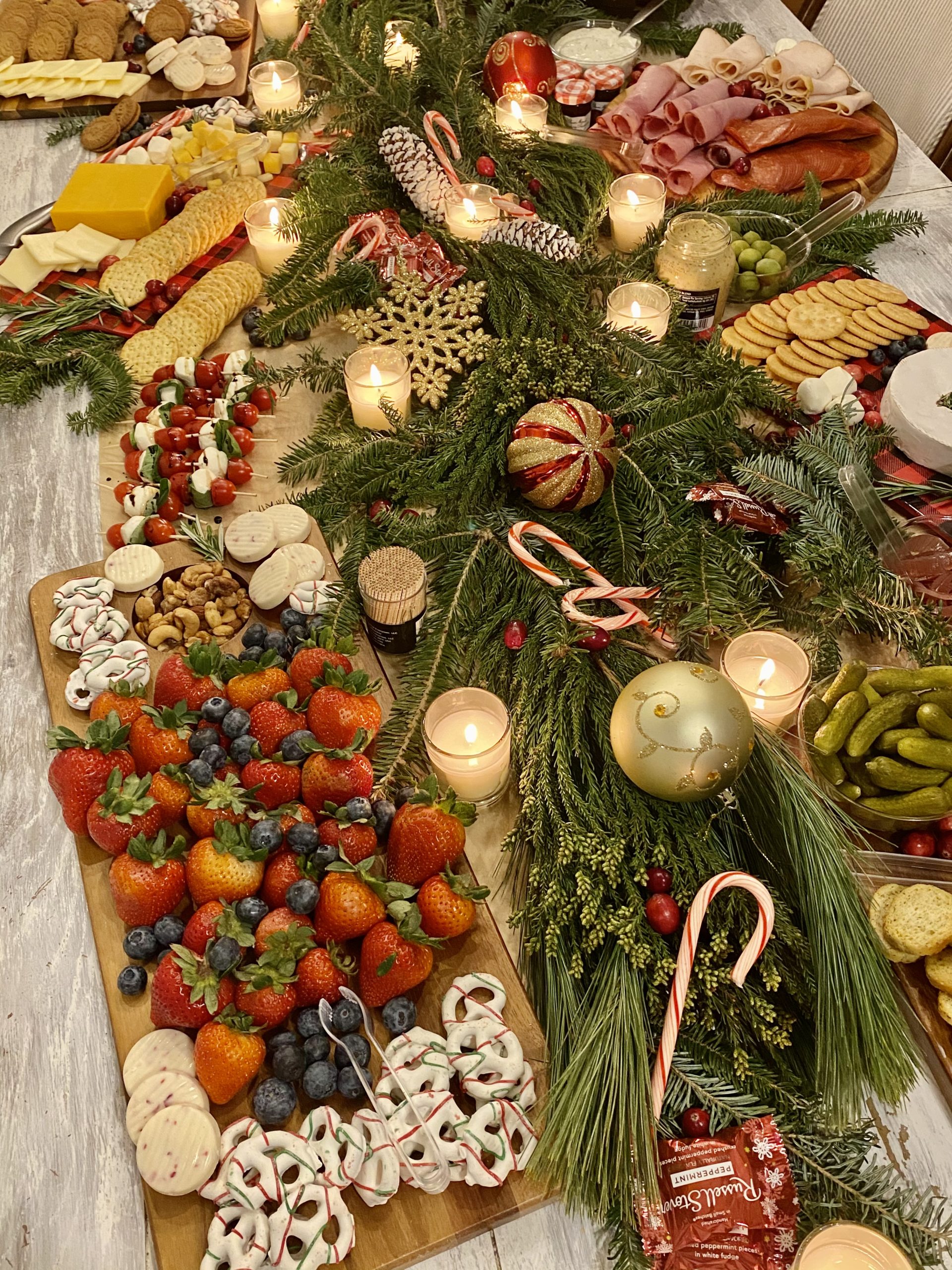 Holiday Charcuterie Grazing Table