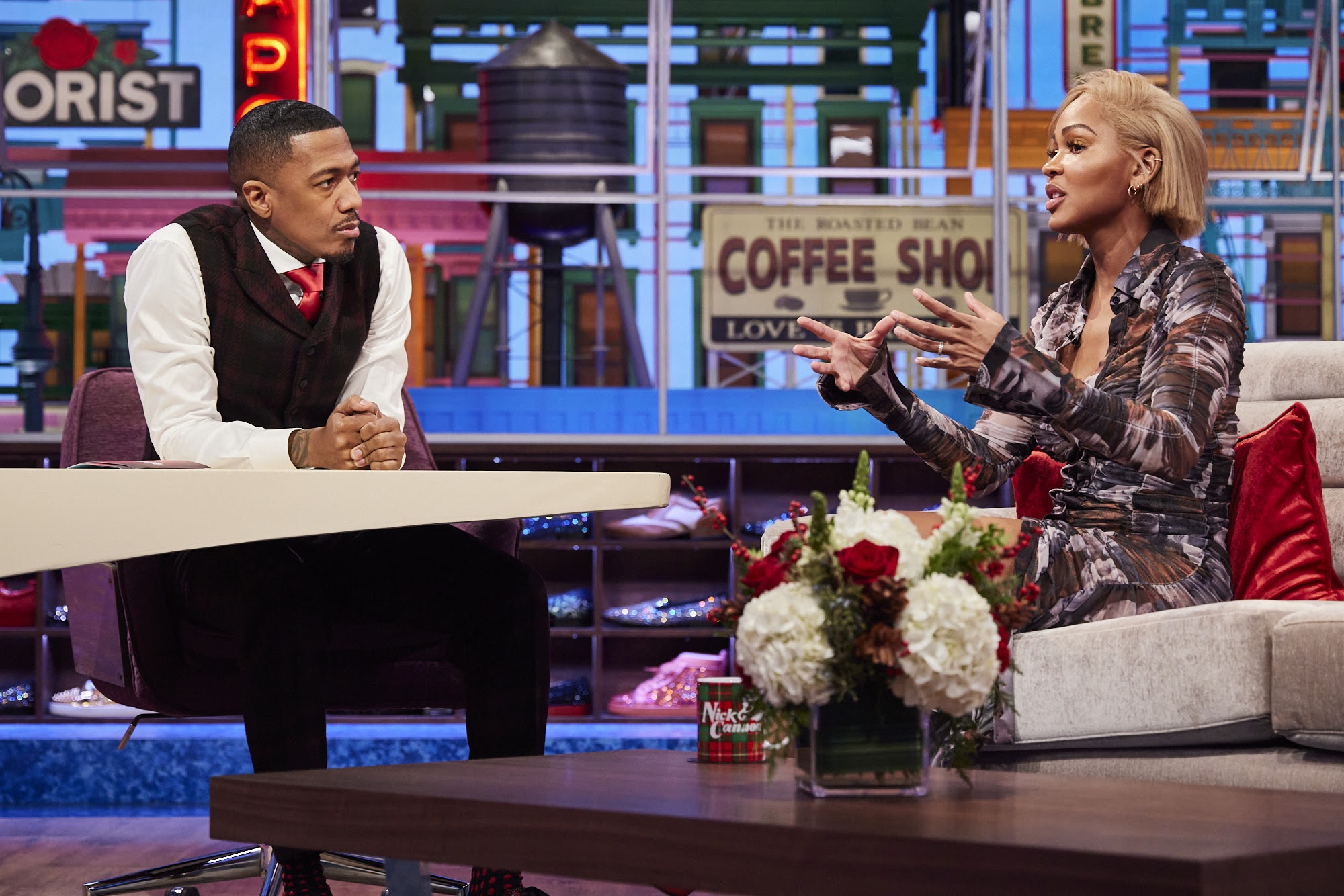 Meagan Good Stops By ‘The Nick Cannon Show’