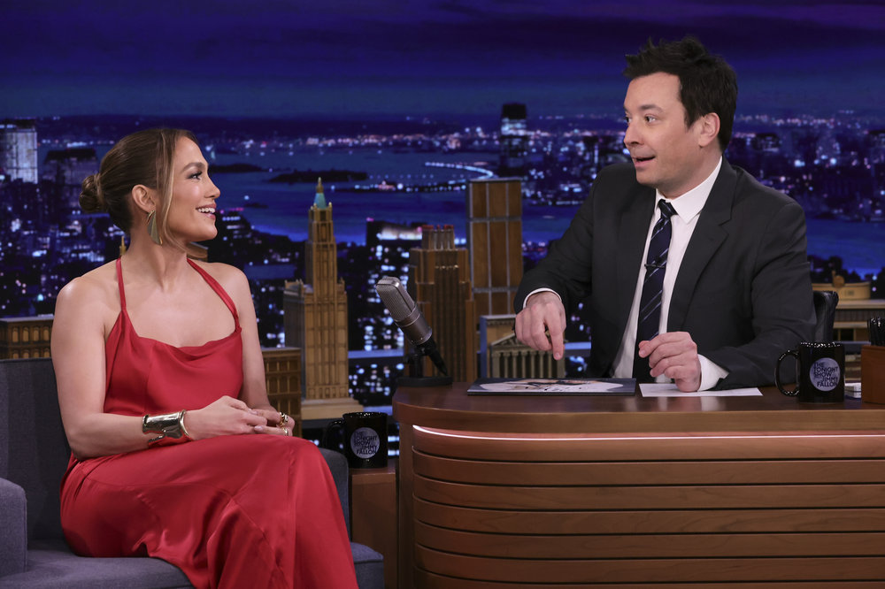 In Case You Missed It: J Lo 'The Tonight Show Starring Jimmy - Talking With Tami