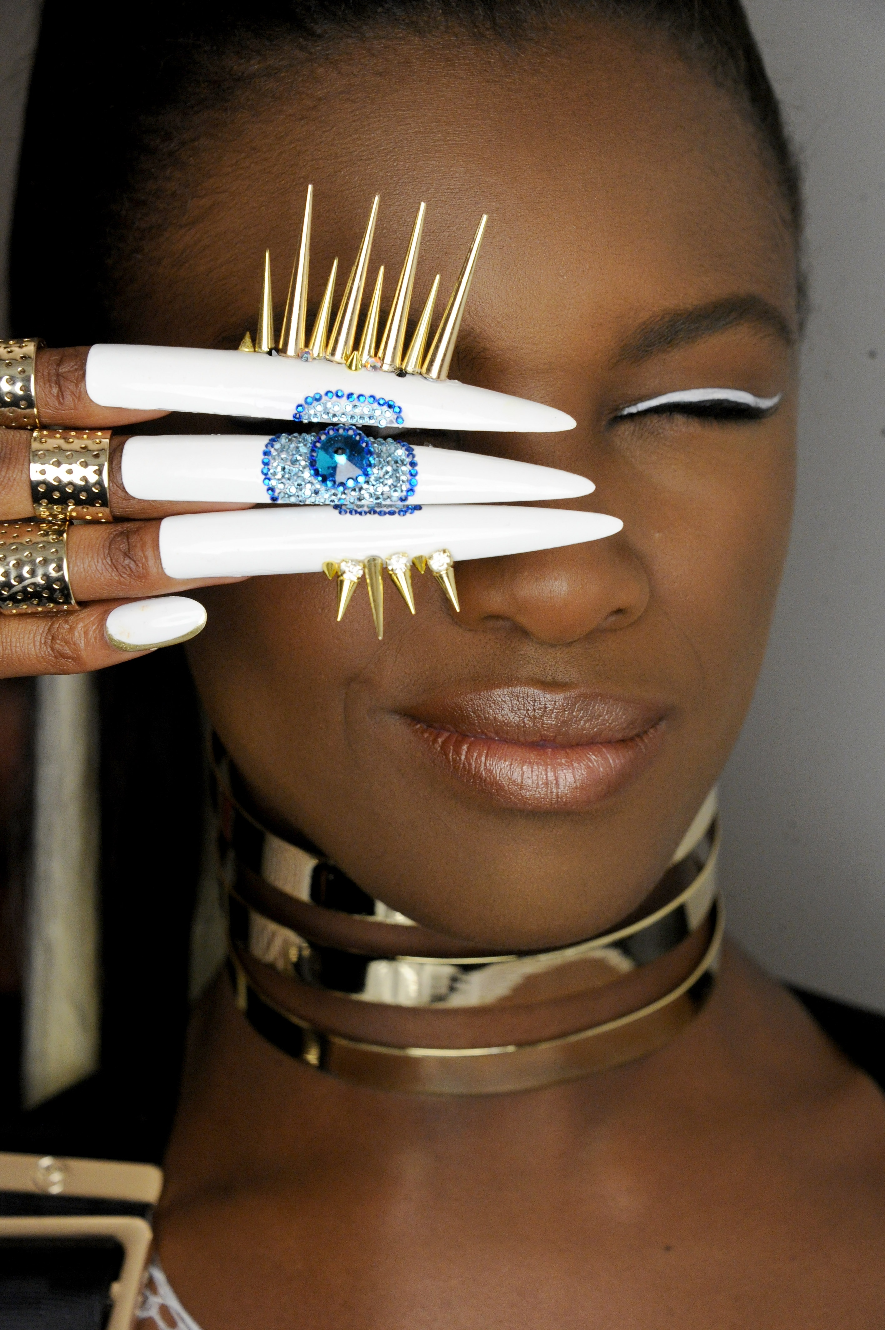 Get The Look: CND For The Blonds Fall 2015 #NYFW