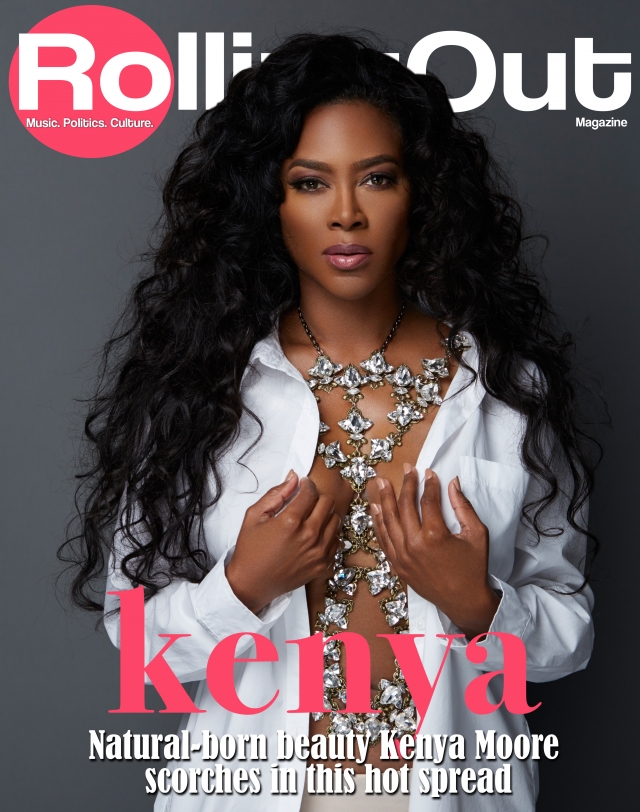 Kenya Moore For Rolling Out Magazine