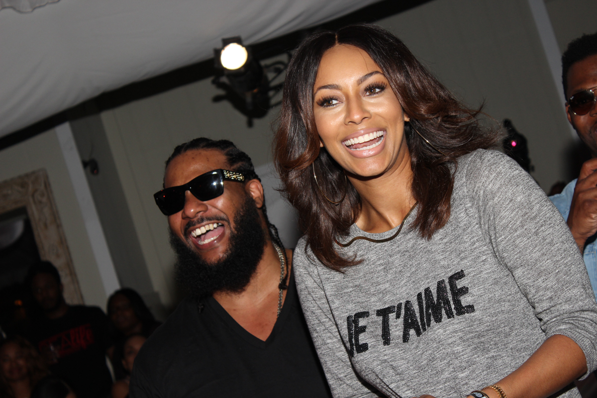 Keri Hilson, Polow Da Don Spotted At ‘ATL Live On The Park’