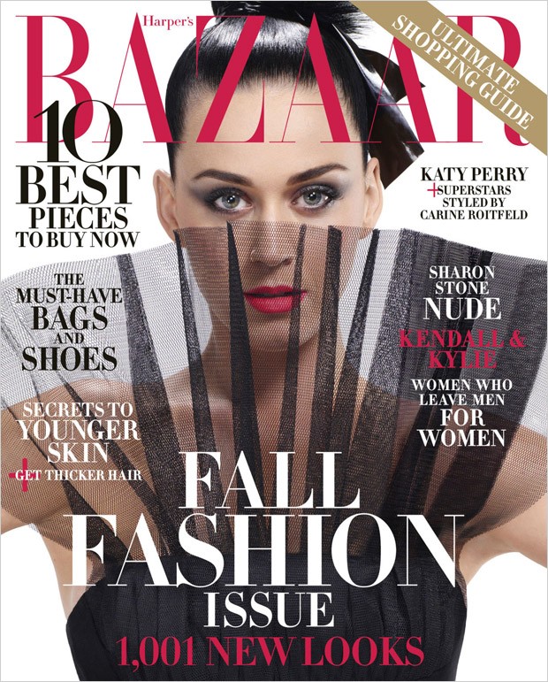 Pinktastic Saturday: Katy Perry For Harper’s BAZAAR