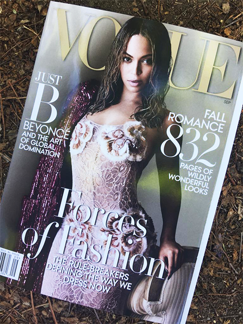 First Look: Beyoncé For Vogue