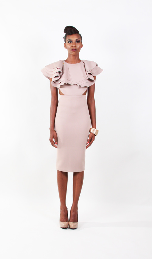 Currently Obsessed With: Wanda Grace’s Ruffle Neck Dress